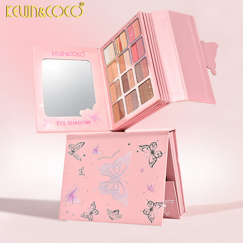 KEVIN&COCO Butterfly 94-eyeshadow palette book