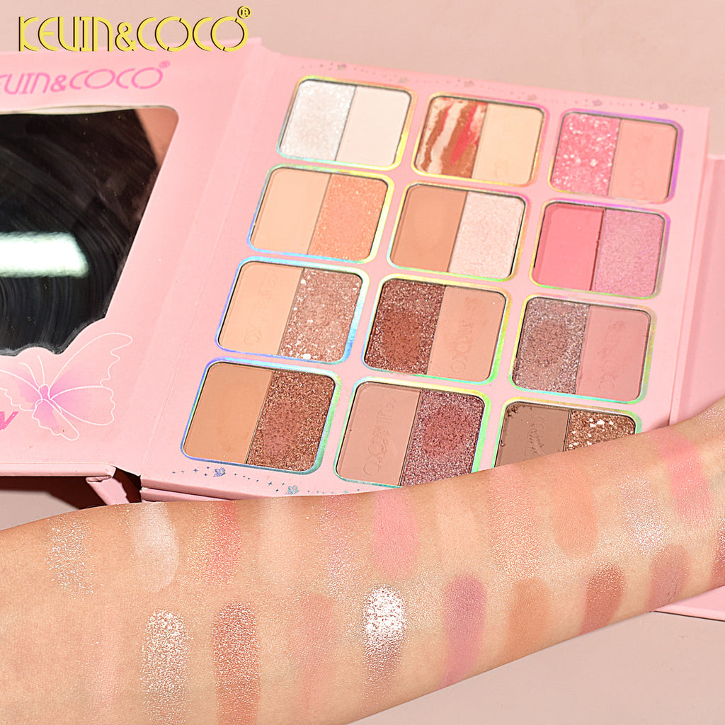 KEVIN&COCO Butterfly 94-eyeshadow palette book